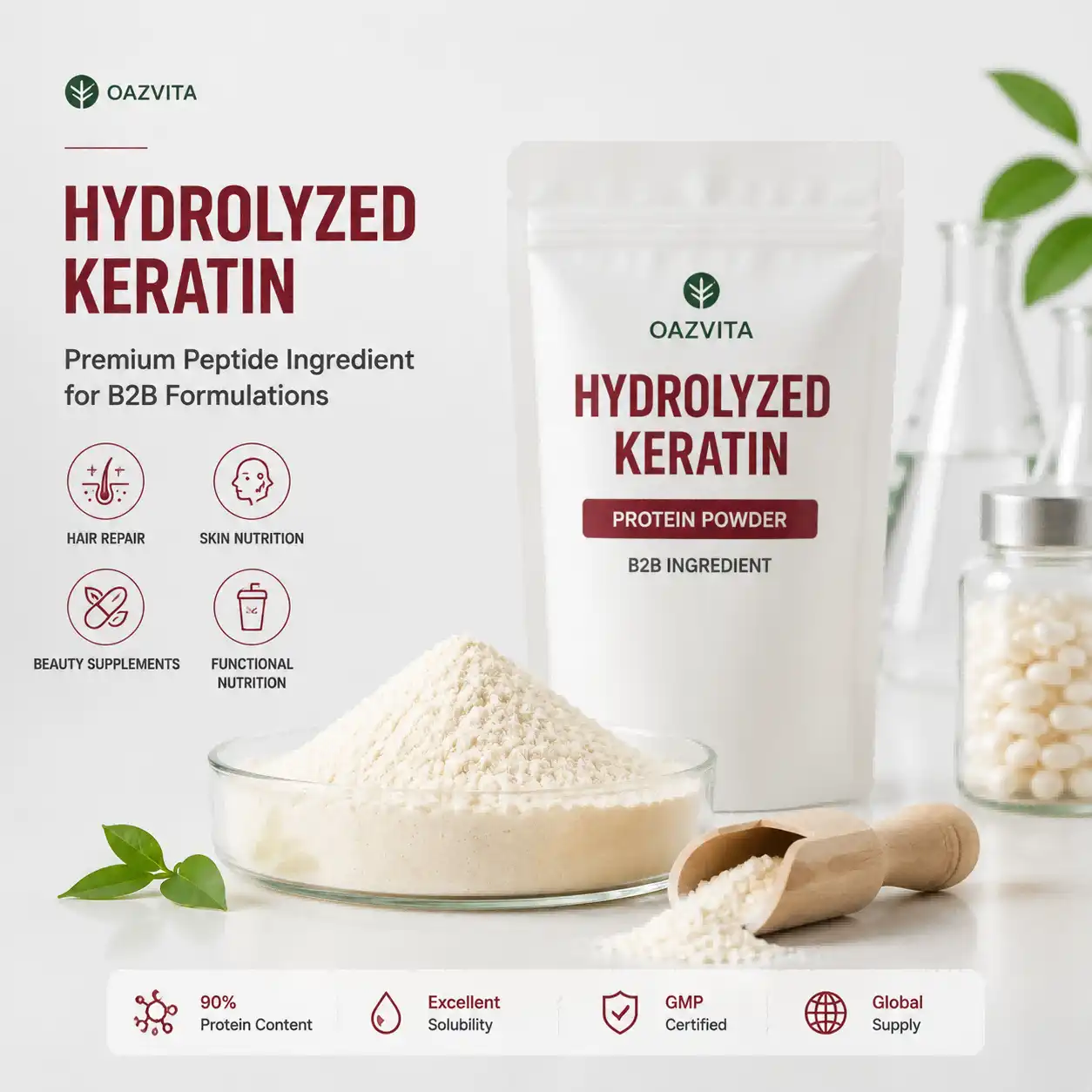 A Guide To Using Hydrolyzed Keratin Protein Powder A Guide To Using Hydrolyzed Keratin Protein Powder